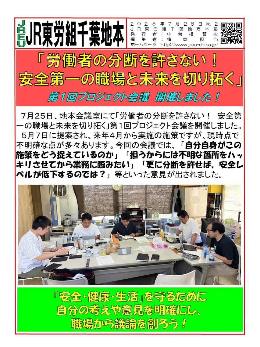 プロジェクト会議
